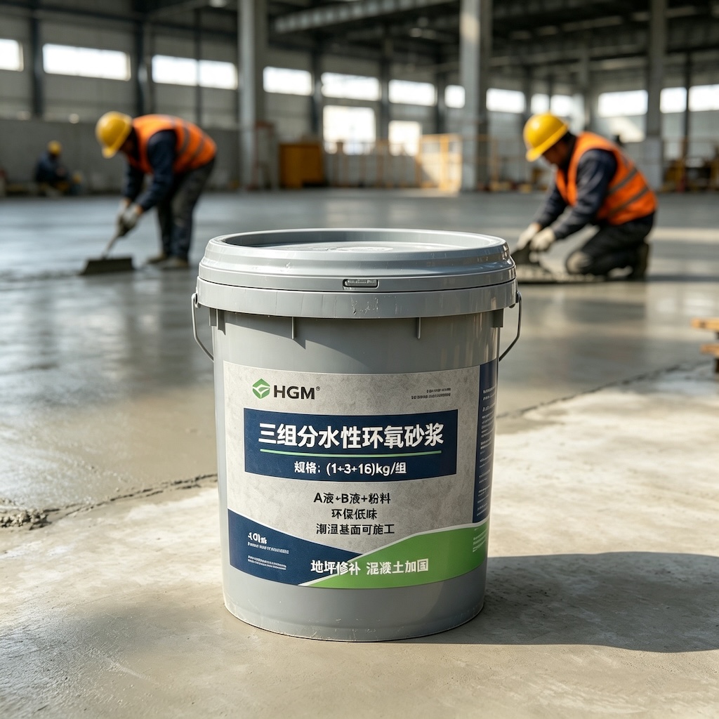 宣化三组份水性环氧砂浆